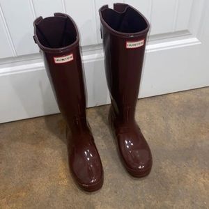 Hunter rain boots